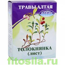 Толокнянка, лист, 50 г (коробочка), чайный напиток