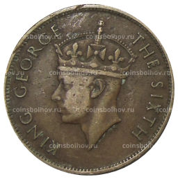 1 цент 1949 года Британский Гондурас