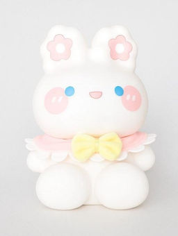 Копилка Happy bunny, white (21 см), пластик