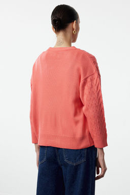 TRENDYOLMILLA Ekru Kruvaze Detayl? Ikili Bluz-H?rka Tak?m Triko TWOAW25HI00033  фото 6