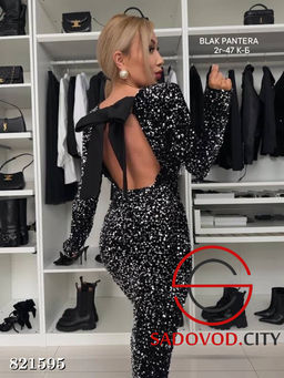 Платье женское с пайетками - Bruno фото 4