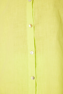 TRENDYOLMILLA Sar? %100 Keten Oversize Gomlek TWOSS24GO00122  фото 4