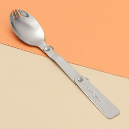 Складная ложка-брелок Healthy food, 4 х 6.6 см - Simaland фото 5