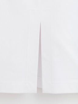 CONTE Юбка A-силуэта с разрезом AMANDA white white