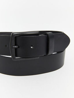 Deri G?r?n?ml? Erkek Kemer - Waikiki фото 2