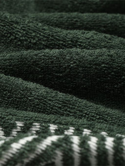 Полотенце махровое LoveLife «Танами» 70×130 см, зелёное, 100% хлопок, 430 г/м²