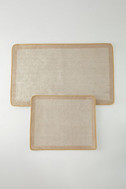 Trendyolmilla Home 2li Bask?l? Kayd?rmaz Tabanl? Banyo Paspas Seti TPHSS25BPS00007  фото 2