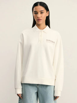 Толстовка поло из хлопка / Zarina  фото 3