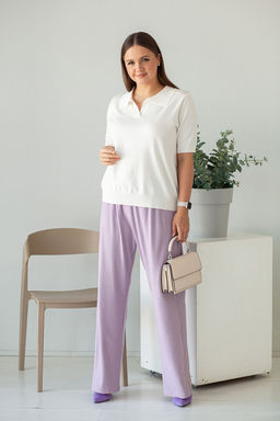 Джемпер Д-152-1 экрю - Took a look фото 3