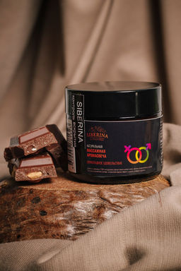 Массажная аромасвеча с афродизиаками "Шоколадное удовольствие" 60 мл SIBERINA