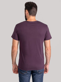 Футболка мужская короткий рукав GREG G146-RD-7020 (фиолет)  фото 5