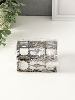 Шкатулка для украшений «Сундучок», пластик под бронзу, 10.5×8×6.5 см