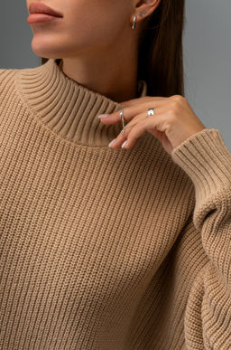 Женский свитер оверсайз из вязаного трикотажа Happyfox - Happy fox фото 5