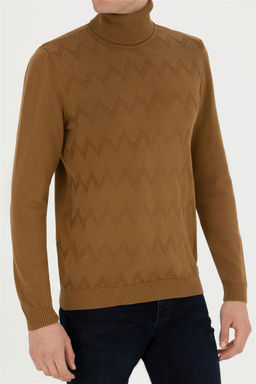 Мужской легкий свитер цвета хаки - U.s. polo assn фото 13