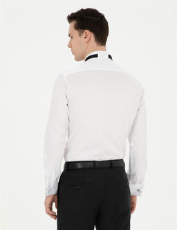 Beyaz Slim Fit Smokin G_mlek - Pierre cardin фото 5