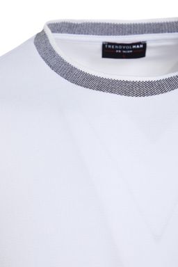 TRENDYOL MAN Premium Tas Oversize/Genis Kesim Triko Bantl? Dokulu Pike T-Shirt TMNSS23TS00079 - Trendyolmilla фото 25
