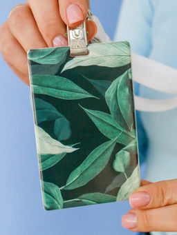 Держатель для карт Tropical leaves (6,5 х 10,4 см)