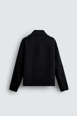 BOXY FIT ZIP-UP OVERSHIRT - Zara фото 9