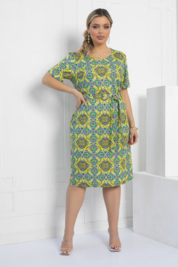 Платье Весеннее чувство (желтое) П12922-25М - Lt collection фото 6