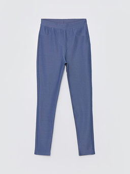 Beli Lastikli Basic K?z ?ocuk Tayt