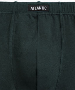 ATLANTIC 5SMH-002 Трусы шорты Solid Classic - набор 5 шт. серый + графитовый + черный + изумрудный + эспрессо  фото 7