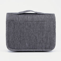 Косметичка-несессер на липучках, с ручкой, цвет серый - Simaland фото 4