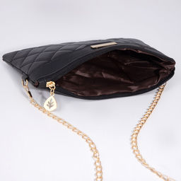 Сумка-клатч на молнии, цвет чёрный - Simaland фото 6