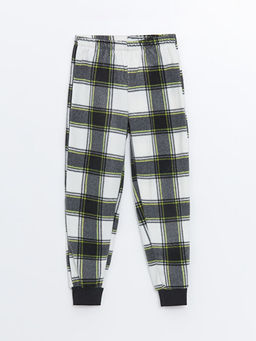 Beli Lastikli Ekose Polar Erkek ?ocuk Pijama Alt