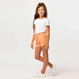 RODOS Шорты для девочки М-262 Персиковый