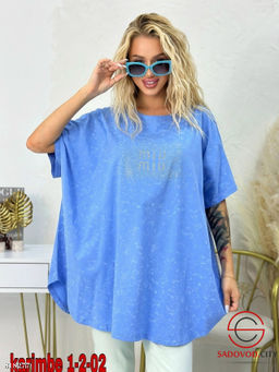 Футболка женская со стразами