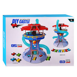 Трек  "Экстрим паркинг" ( 6 машин в наборе) в коробке