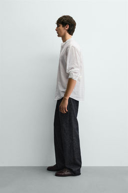 CREASED-EFFECT SHIRT - Zara фото 4