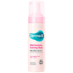 Derma:B Mild Feminine Foaming Wash, 200ml - Слабокислотная очищающая пенка для интимной гигиены  фото 2
