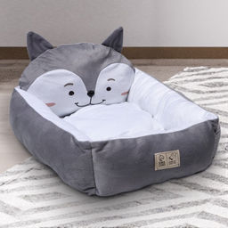 Лежанка с бортиком Хаски 45х38х22 см