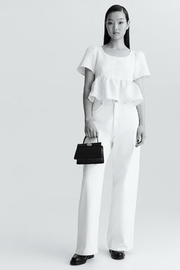 Blusa brocada con peplo - H&m фото 2