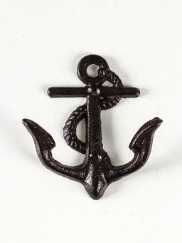 Настенный крючок декоративный Якорь, металл, 13.5?12?3.5 см