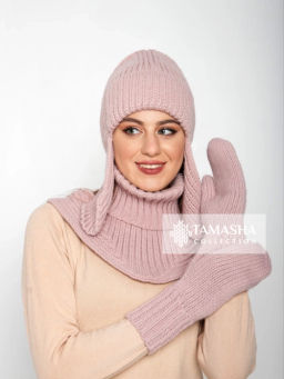 Шапка-ушанка женская Искра - Tamasha фото 8