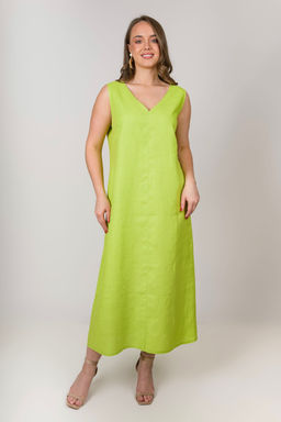 Сарафан платье 100% лен А-силуэт