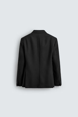LIMITED EDITION WOOL BLEND DOUBLE-BREASTED SUIT BLAZER - Zara фото 8
