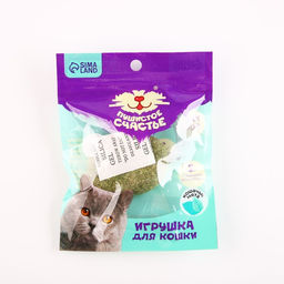 Игрушка для кошек Мышка из кошачьей мяты, 6 х 1,5 см - Пушистое счастье фото 4