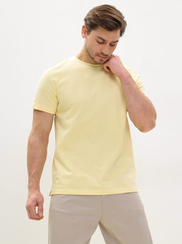 Футболка мужская короткий рукав GREG G145-PO4T-SA0048 (лимон)  фото 7