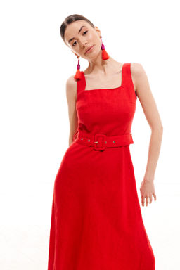 Платье 1995 (Лен - 100%) - Elletto фото 10