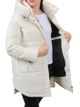 3335 MILK WHITE Куртка зимняя облегченная женская (150 гр. холлофайбер)