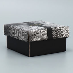 Коробка складная Gift, 12 12 6.5 см - Дарите счастье фото 3