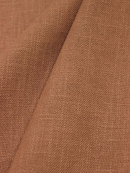 Конопля с хлопком-диагональ цв.Св.коричнево-красный, ш.1.4м, конопля-80%, хлопок-20%, 225гр/м.кв - Купава фото 4