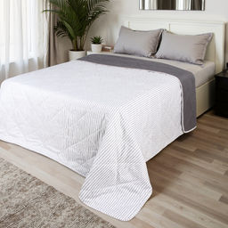 Покрывало евро LoveLife Stripes, 200×210±5 см, новосатин