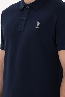 Erkek Regular Fit Polo Yaka Lacivert Basic Ti__rt Sepette S_rpriz _ndirim - U.s. polo assn фото 7
