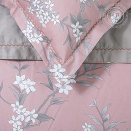 Постельное белье Версалия (мако-сатин) Евро/Пододеяльник (молния, ушки): 1 шт.- 220*200; Простыня: 1 шт.- 260*240; Наволочка (молния, ушки): 2 шт.- 70*70; Наволочка (молния, ушки): 2 шт.- 50*70 Мако - сатин - Арт элегант фото 5