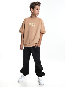 Футболка для мальчика одежда детская подростковая UD 7995 черный - Mini maxi фото 8