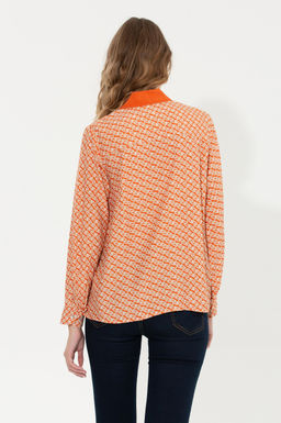 U. S. Polo Assn Женская рубашка с длинным рукавом с плиткой - U.s. polo assn фото 5